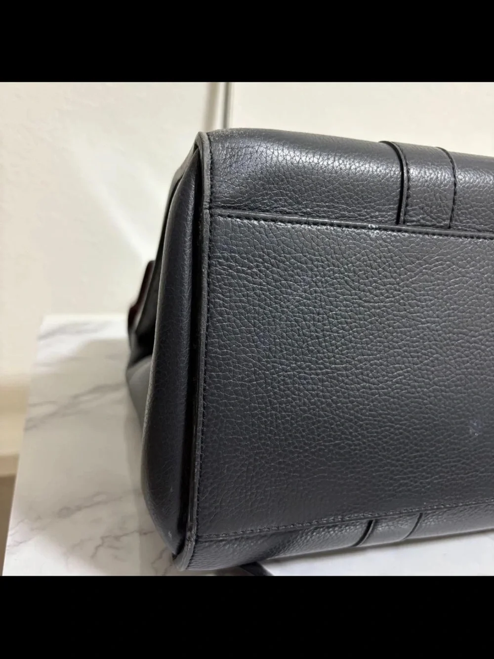Mulberry structured satchel